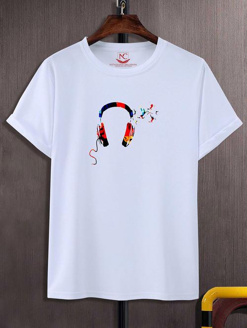 unisex graphic printed round neck tshirt - 20768462 - Very Small Image - 1