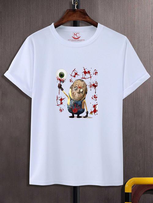 unisex graphic printed round neck tshirt - 20768470 - Very Small Image - 1
