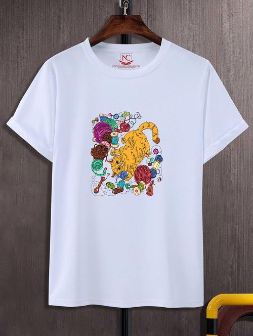 unisex graphic printed round neck tshirt - 20768482 - Very Small Image - 1