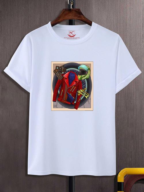 unisex graphic printed round neck tshirt - 20768488 - Very Small Image - 1