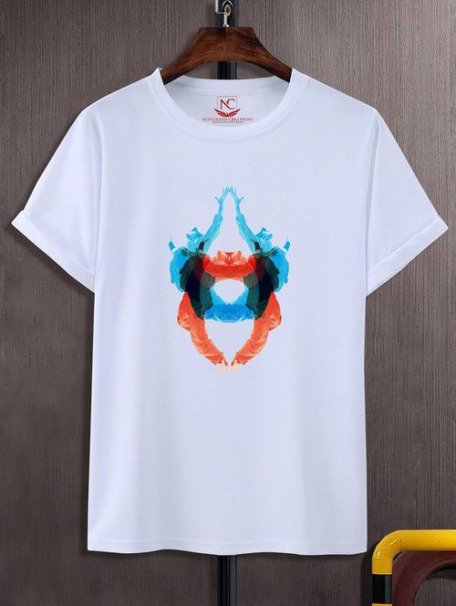 unisex graphic printed round neck tshirt - 20768491 - Very Small Image - 1