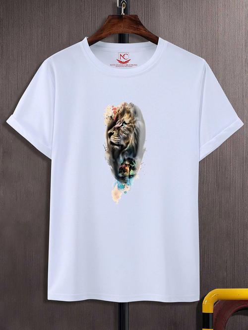unisex graphic printed round neck tshirt - 20768495 - Very Small Image - 1