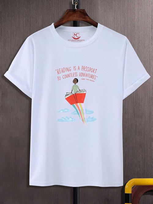 unisex graphic printed round neck tshirt - 20768497 - Very Small Image - 1