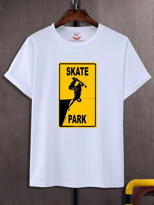 unisex graphic printed round neck tshirt - 20768505 - Very Small Image - 1