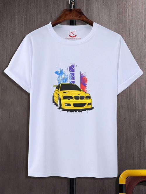 unisex graphic printed round neck tshirt - 20768510 - Very Small Image - 1