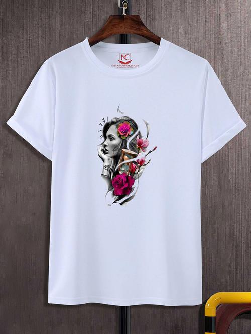 unisex graphic printed round neck tshirt - 20768512 - Very Small Image - 1