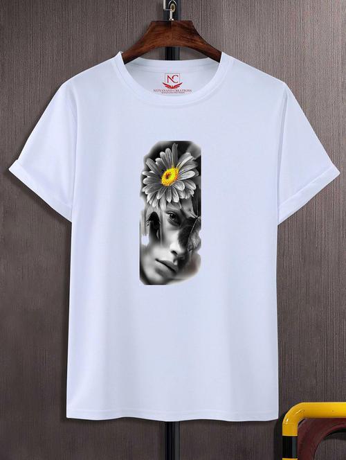 unisex graphic printed round neck tshirt - 20768515 - Very Small Image - 1