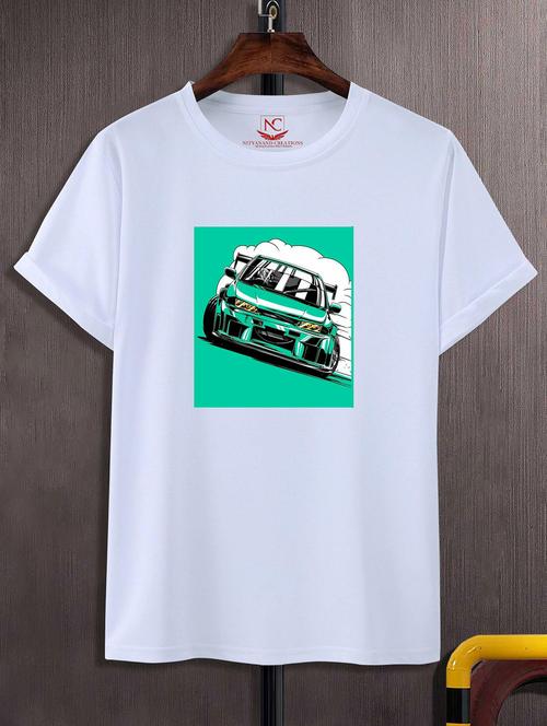 unisex graphic printed round neck tshirt - 20768516 - Very Small Image - 1