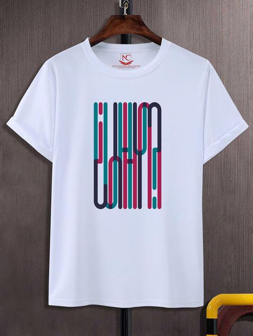 unisex graphic printed round neck tshirt - 20768520 - Very Small Image - 1