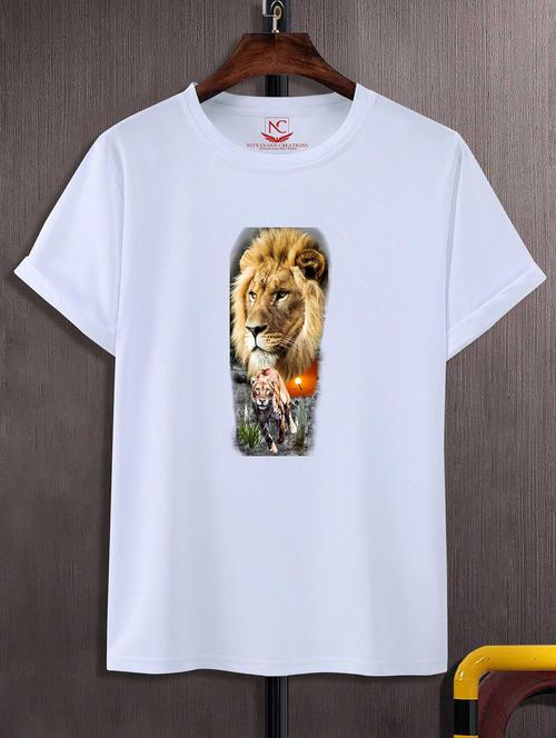 unisex graphic printed round neck tshirt - 20768526 - Very Small Image - 1