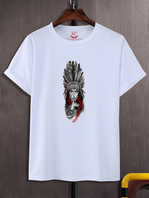 unisex graphic printed round neck tshirt - 20768527 - Very Small Image - 1
