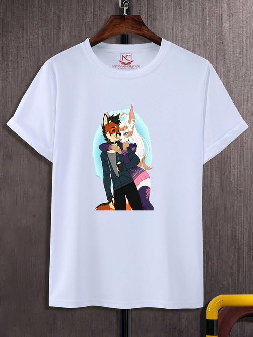 unisex graphic printed round neck tshirt - 20768534 - Very Small Image - 1