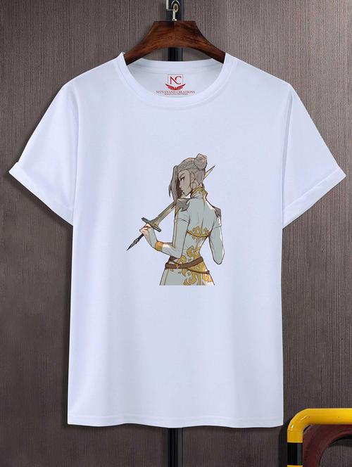unisex graphic printed round neck tshirt - 20768536 - Very Small Image - 1