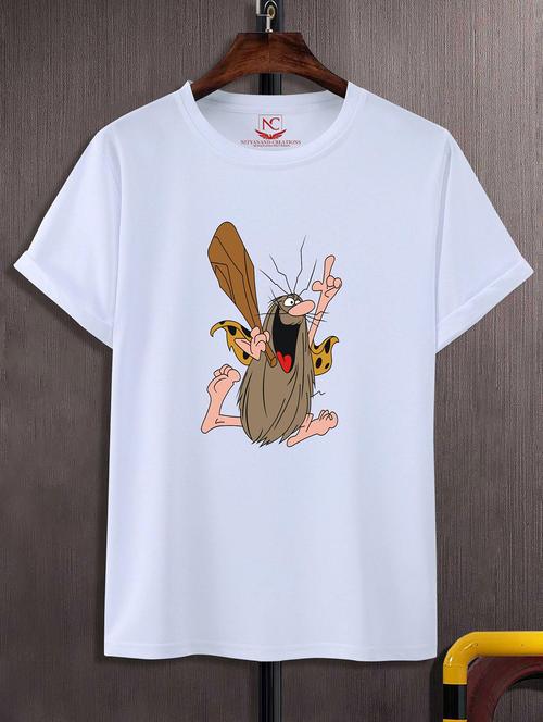 unisex graphic printed round neck tshirt - 20768547 - Very Small Image - 1