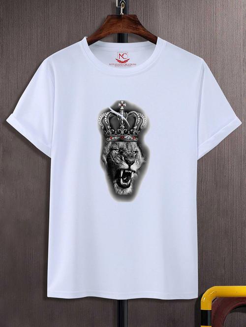 unisex graphic printed round neck tshirt - 20768552 - Very Small Image - 1