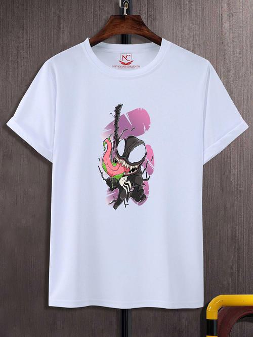 unisex graphic printed round neck tshirt - 20768554 - Very Small Image - 1