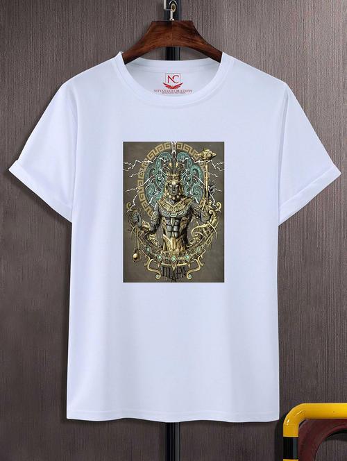 unisex graphic printed round neck tshirt - 20768557 - Very Small Image - 1