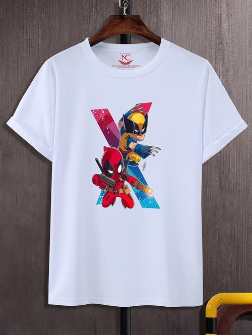 unisex graphic printed round neck tshirt - 20768558 - Very Small Image - 1