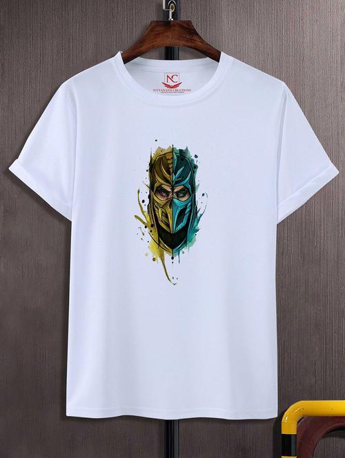 unisex graphic printed round neck tshirt - 20768566 - Very Small Image - 1