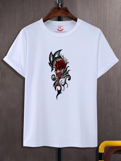 unisex graphic printed round neck tshirt - 20768572 - Very Small Image - 1