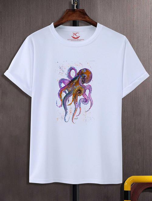 unisex graphic printed round neck tshirt - 20768573 - Very Small Image - 1