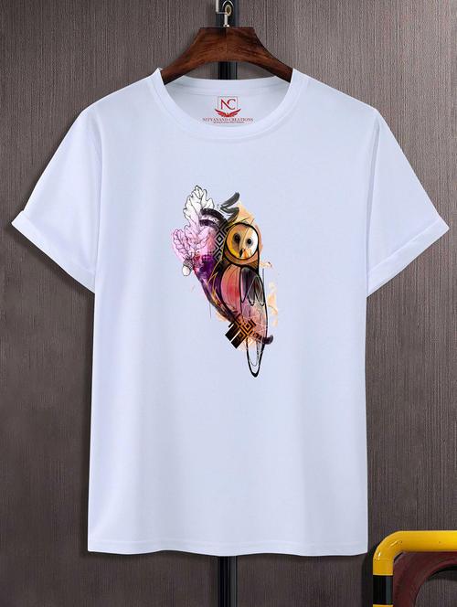unisex graphic printed round neck tshirt - 20768575 - Very Small Image - 1