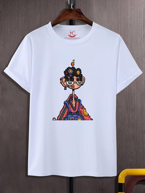 unisex graphic printed round neck tshirt - 20768577 - Very Small Image - 1