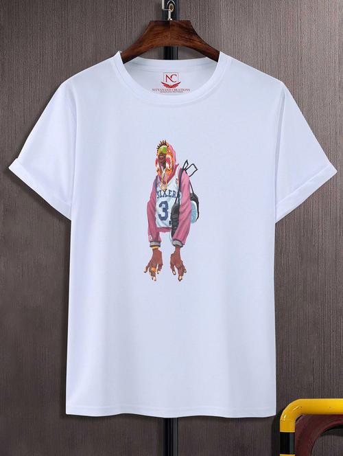 unisex graphic printed round neck tshirt - 20768585 - Very Small Image - 1