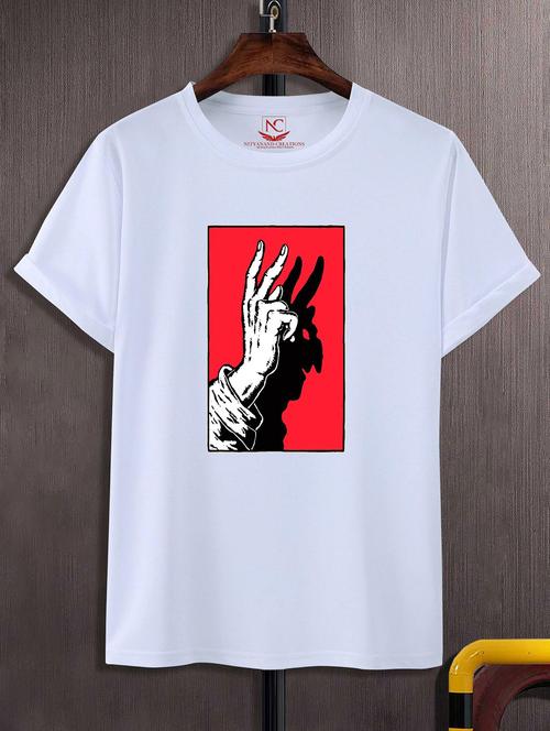 unisex graphic printed round neck tshirt - 20768594 - Very Small Image - 1