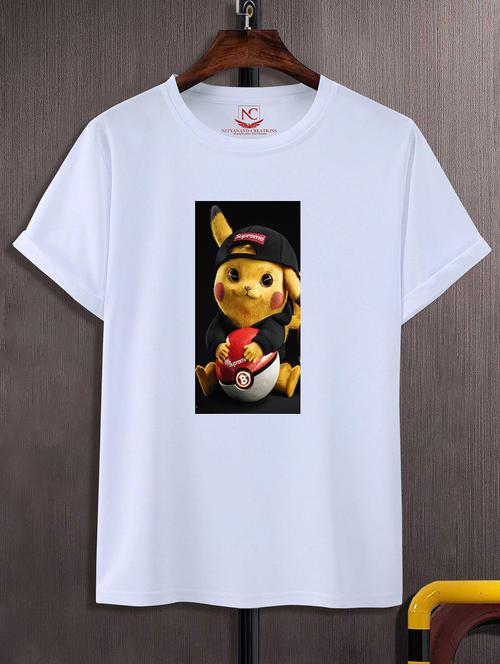 unisex graphic printed round neck tshirt - 20768718 - Very Small Image - 1