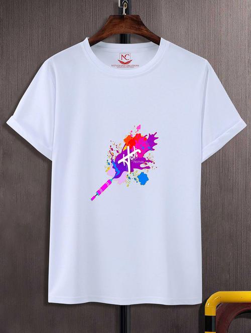 unisex graphic printed round neck tshirt - 20768719 - Very Small Image - 1
