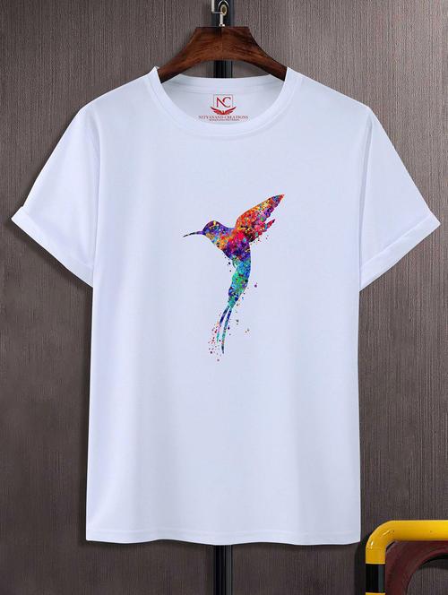 unisex graphic printed round neck tshirt - 20768727 - Very Small Image - 1