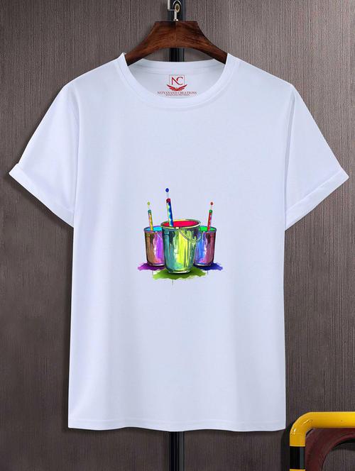 unisex graphic printed round neck tshirt - 20768731 - Very Small Image - 1
