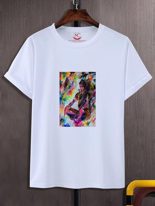 unisex graphic printed round neck tshirt - 20768733 - Very Small Image - 1