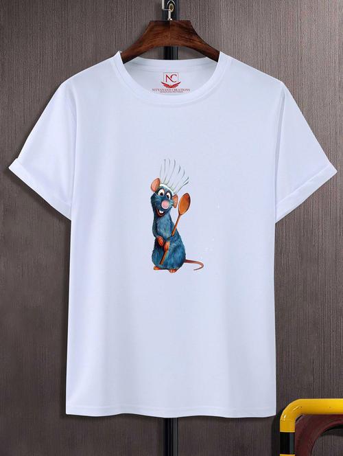 unisex graphic printed round neck tshirt - 20768745 - Very Small Image - 1