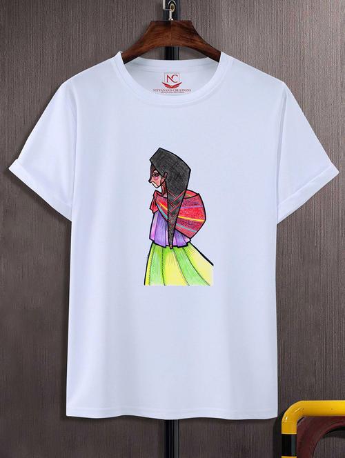 unisex graphic printed round neck tshirt - 20768758 - Very Small Image - 1