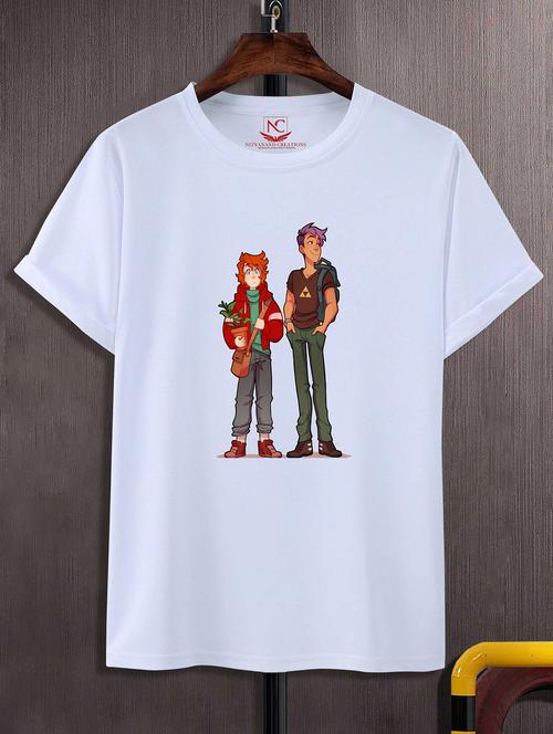 unisex graphic printed round neck tshirt - 20768772 - Very Small Image - 1