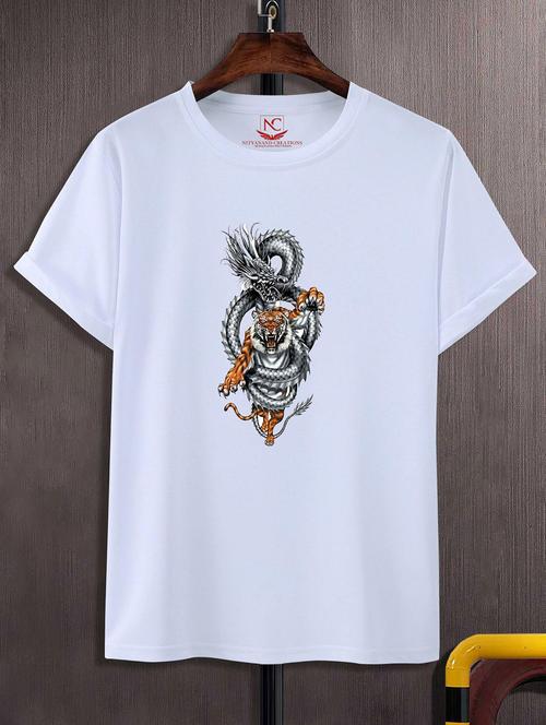 unisex graphic printed round neck tshirt - 20768777 - Very Small Image - 1