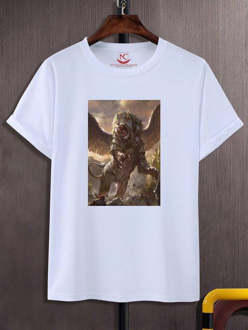 unisex graphic printed round neck tshirt - 20768779 - Very Small Image - 1