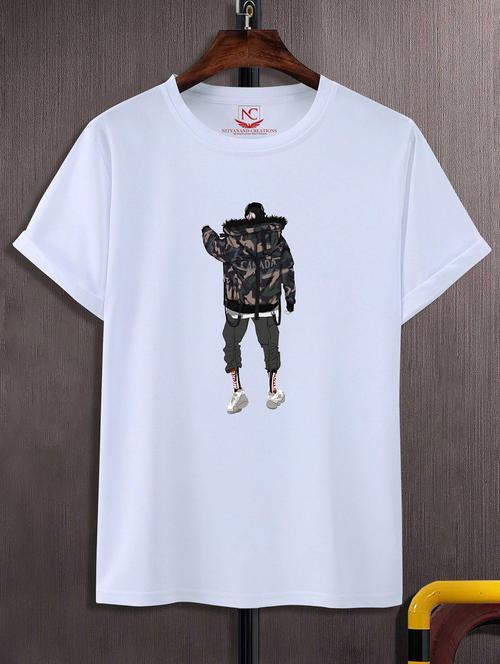 unisex graphic printed round neck tshirt - 20768786 - Very Small Image - 1