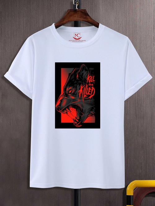 unisex graphic printed round neck tshirt - 20768787 - Very Small Image - 1