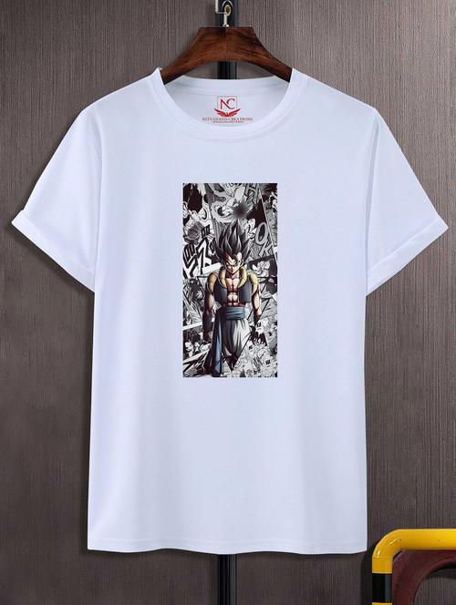 unisex graphic printed round neck tshirt - 20771513 - Very Small Image - 1