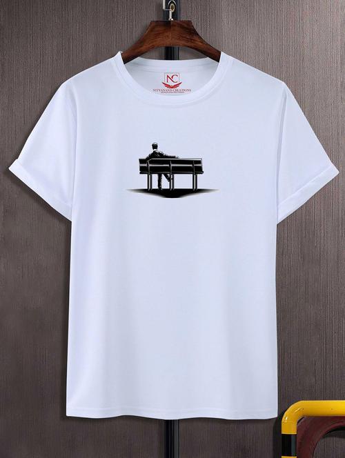 unisex graphic printed round neck tshirt - 20771516 - Very Small Image - 1