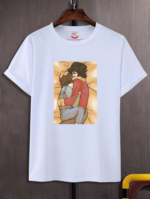 unisex graphic printed round neck tshirt - 20771532 - Very Small Image - 1