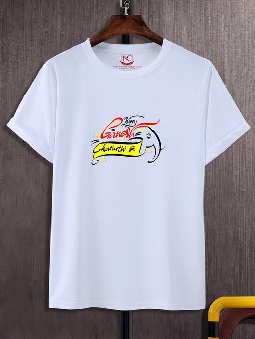 unisex graphic printed round neck tshirt - 20771539 - Very Small Image - 1