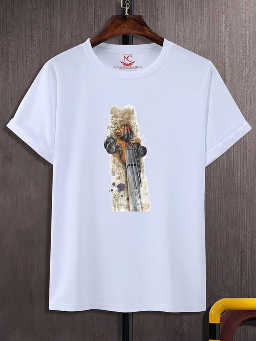 unisex graphic printed round neck tshirt - 20771541 - Very Small Image - 1