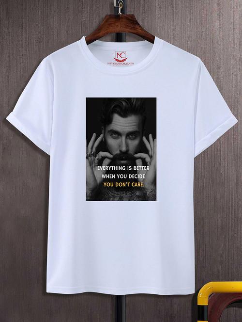 unisex graphic printed round neck tshirt - 20771550 - Very Small Image - 1
