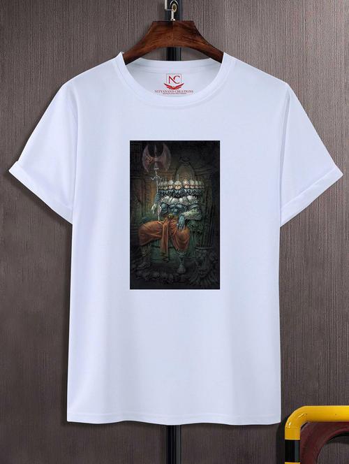 unisex graphic printed round neck tshirt - 20771551 - Very Small Image - 1