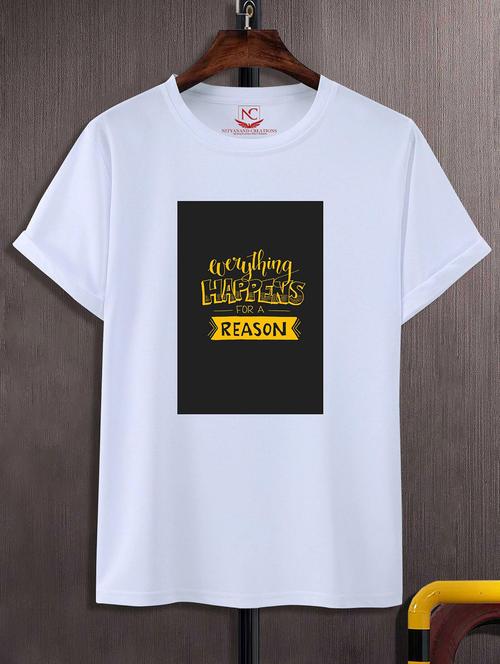 unisex graphic printed round neck tshirt - 20771552 - Very Small Image - 1