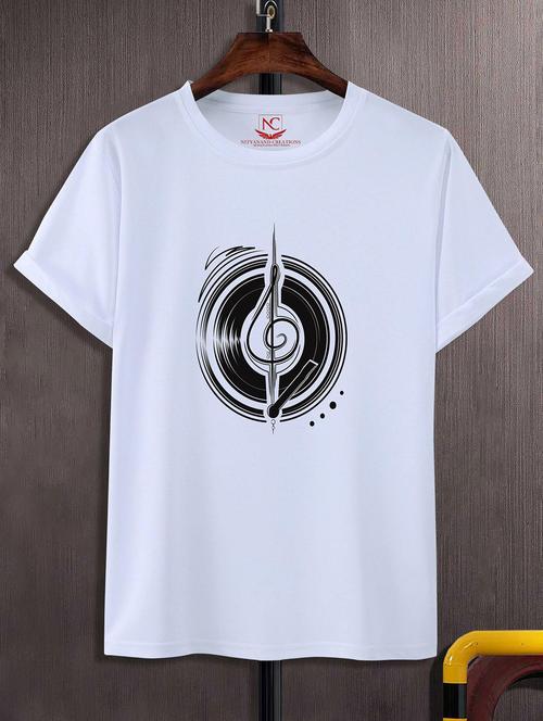 unisex graphic printed round neck tshirt - 20771553 - Very Small Image - 1